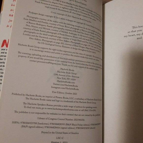 NIKKI SIXX The First 21 How I Became Nikki Sixx SIGNED First Edition Hardcover - Picture 4 of 4